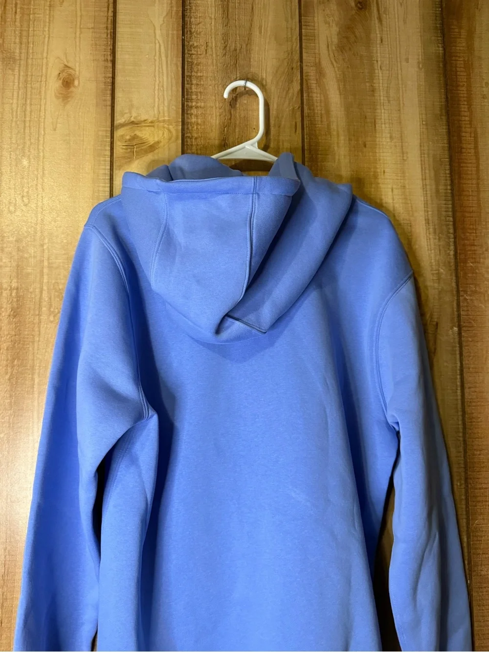 Nike Men's Light Blue Pullover Hoodie Embroidered Logo $70 Retail NWT
